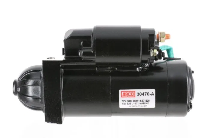30470-A – ARCO MARINE Starter, OE Replacement Inboard 8 Millimeter x 1.25 Battery Post Pad Mount 1.7 Kilowatt Clockwi...